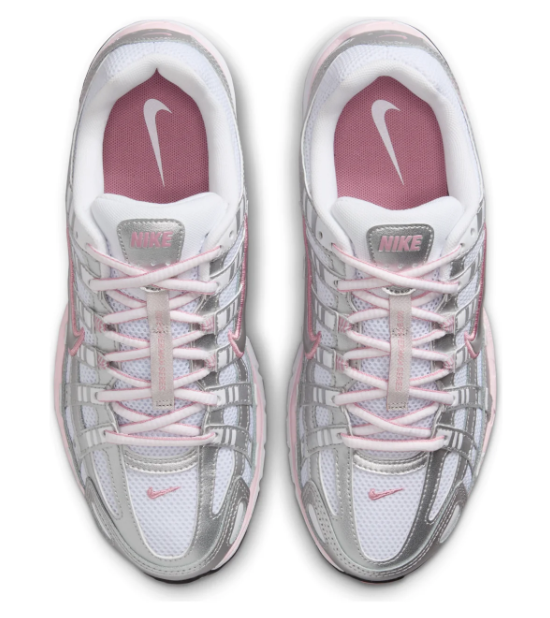 Nike P-6000 Women's Sneakers - White / Elemental Pink (BV1021-108)